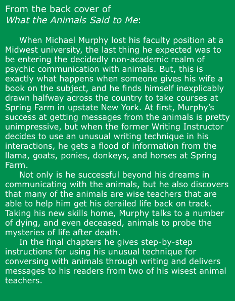 From the back cover of 